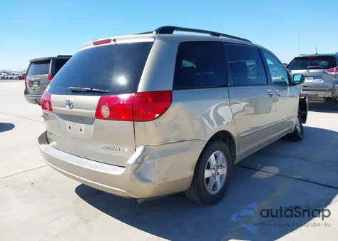 2007 Toyota Sienna Le z USA, uszkodzony, nr VIN 5TDZK23C27S081299